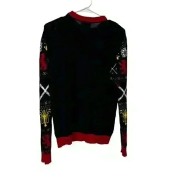 Game Of Thrones Joy To The‎ Realm Christmas Holiday Sweater Adult Sz Medium - Picture 6 of 12